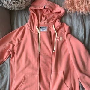 Champion pink hoodie